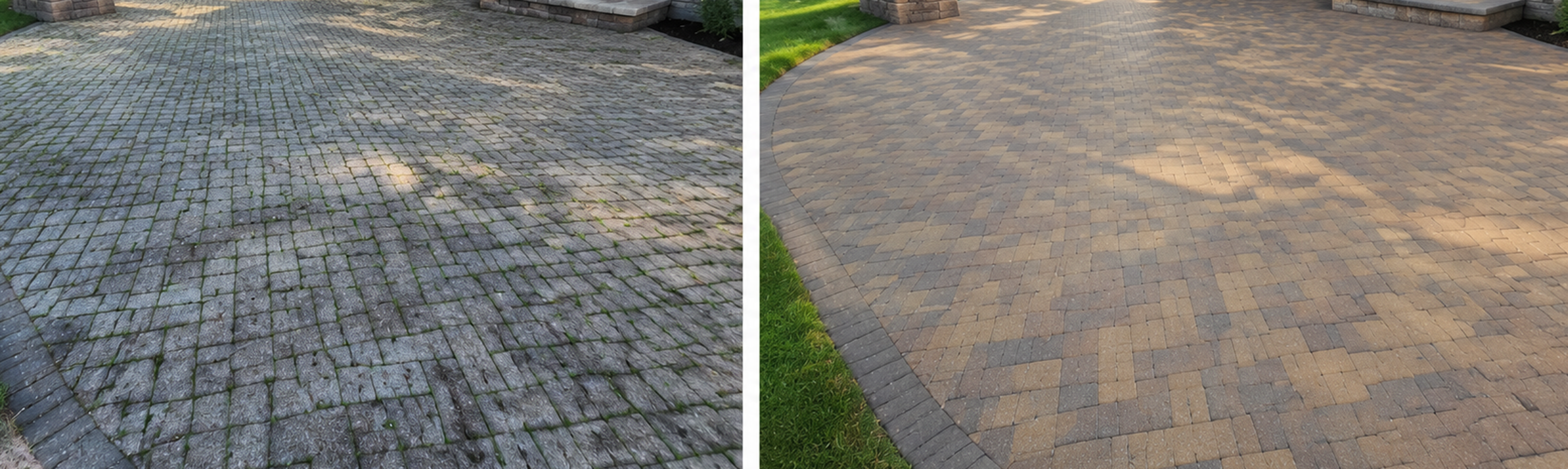 Paver restoration example