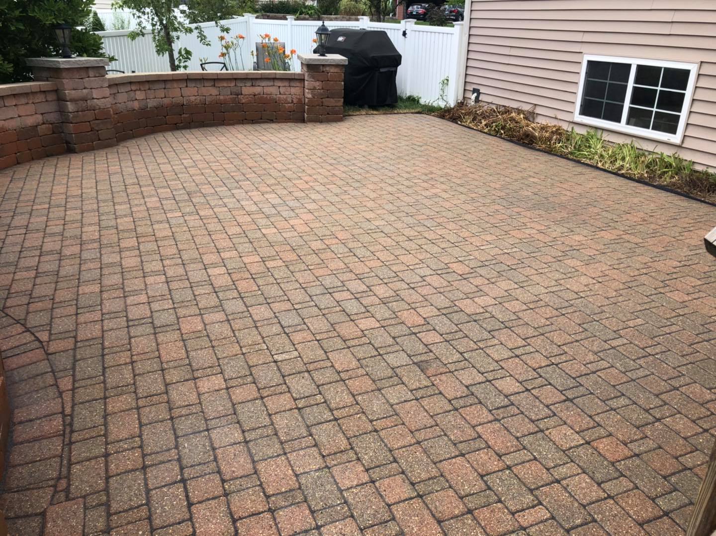 Paver restoration example