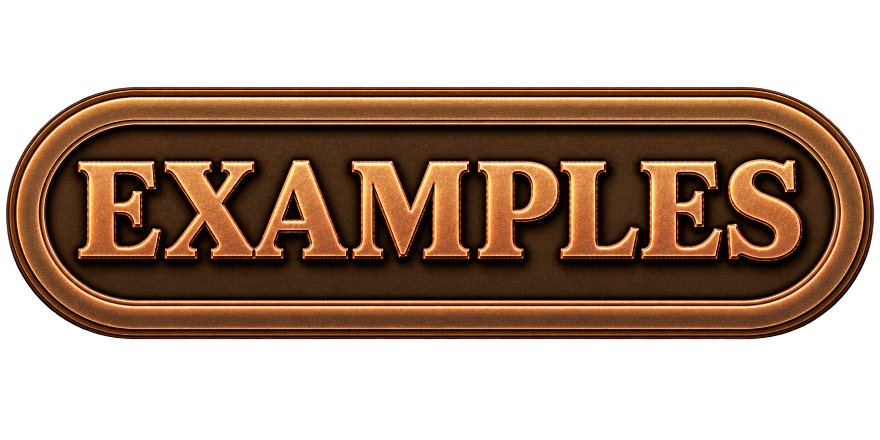 Examples