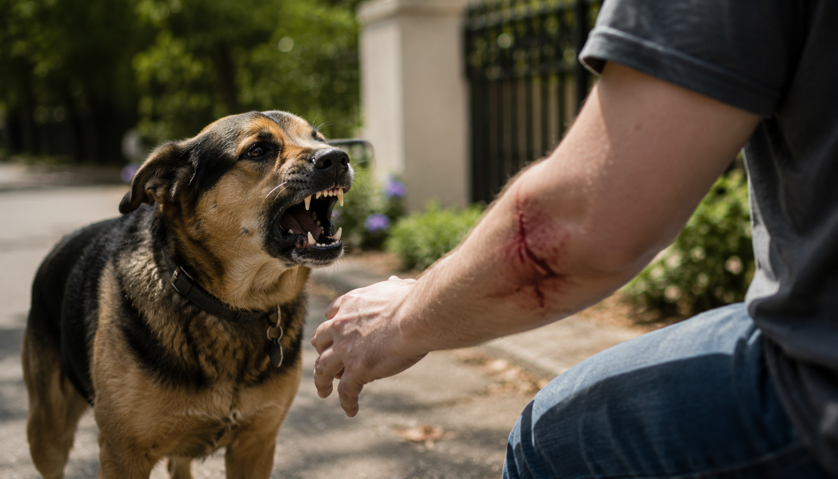 Dog bite injury claim