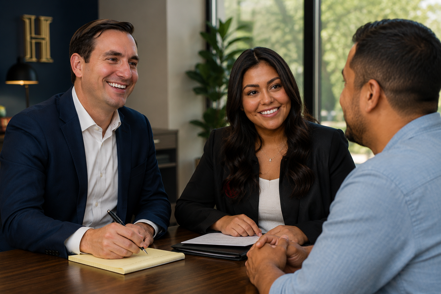 Brent Heist, abogado, e Isamar Hurtado, asistente legal biling&uuml;e, en Heist Law Firm