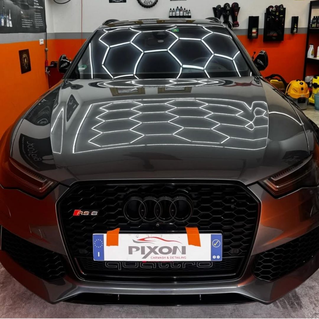 Audi RS6 detailing PPF nanoceramica