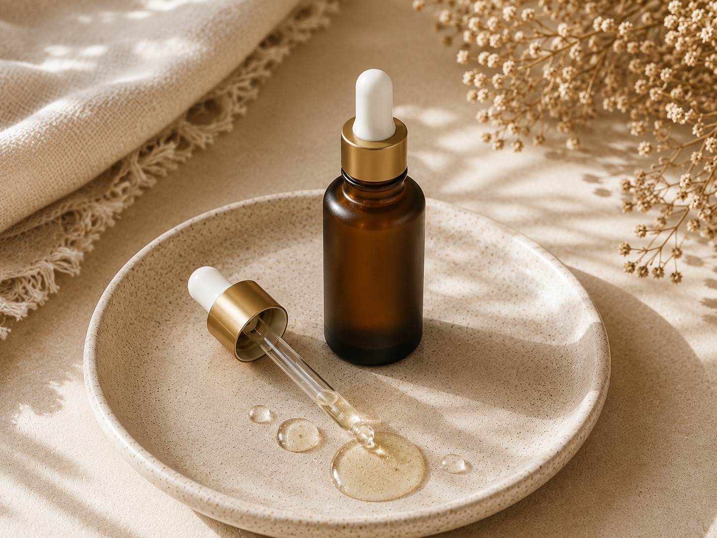 Sérum facial natural