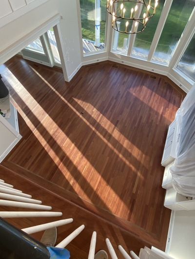 Hardwood repairs in Charleston