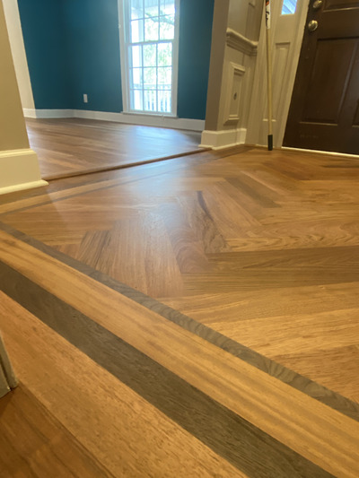 Hardwood design in James Island