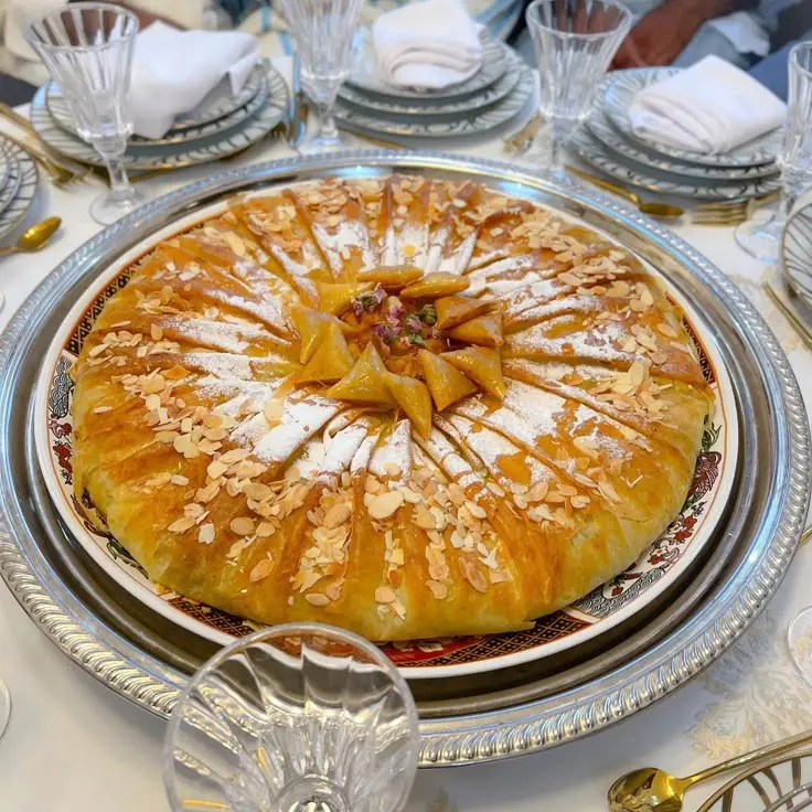 Pastilla Poulet Amandes Traiteur