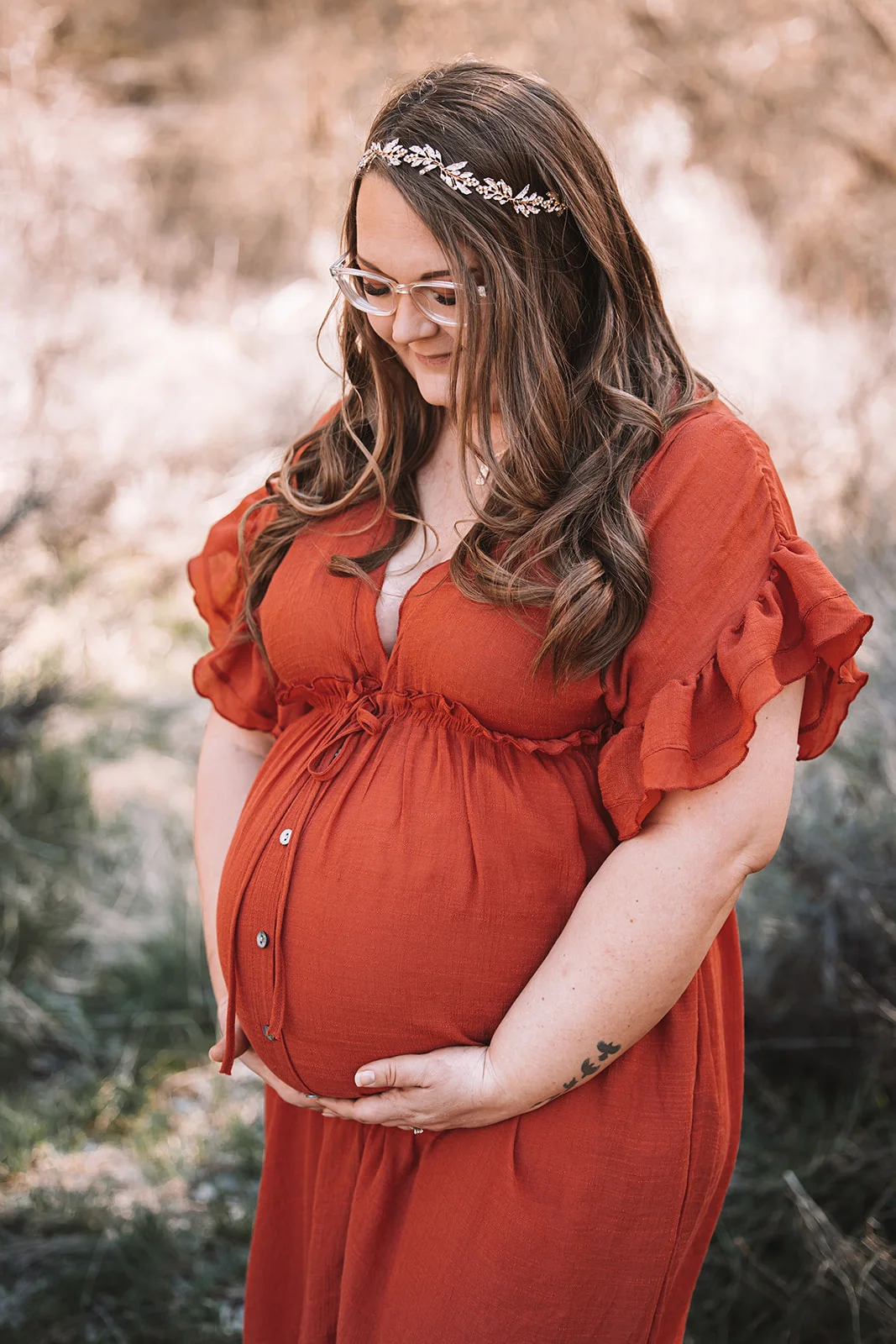 Desert Maternity Photography