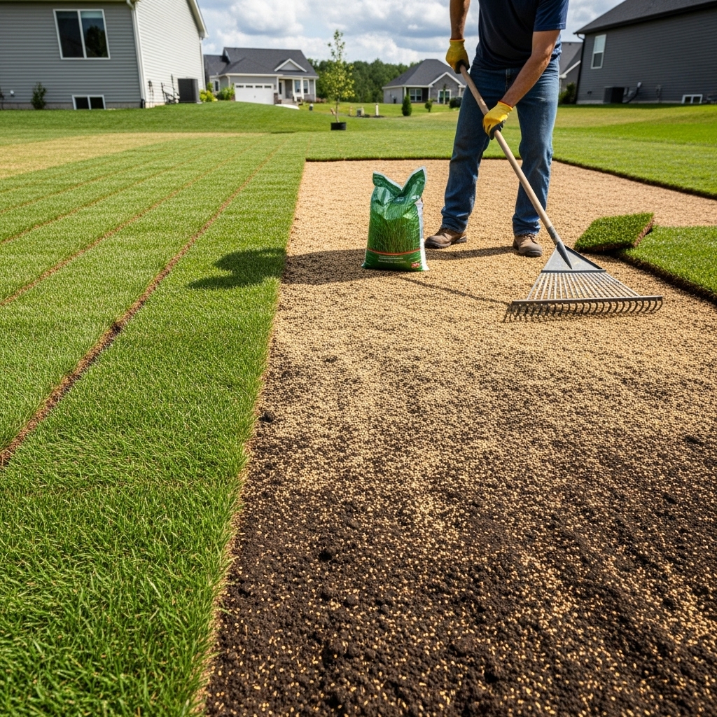 South Seattle Sod & Seed Installation