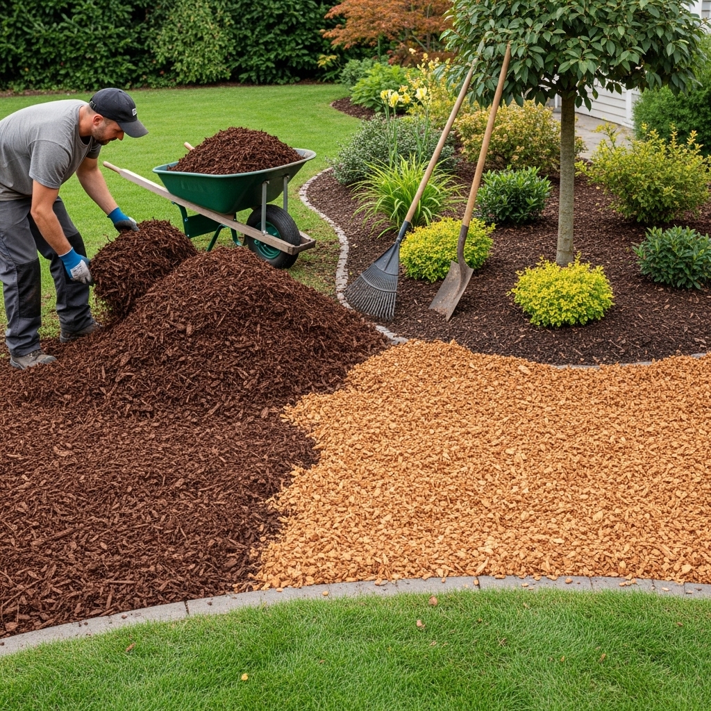 South Seattle Mulching & Bark Installation