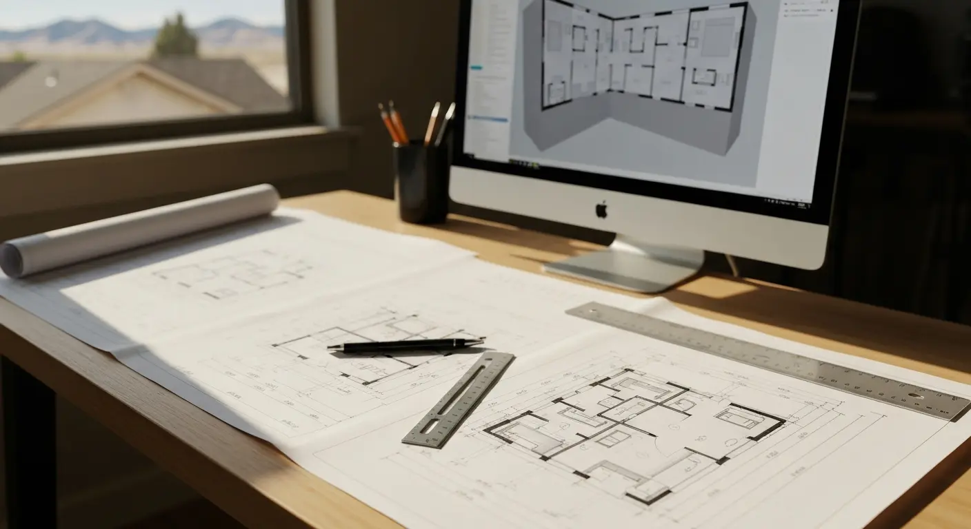 Architectural design plans