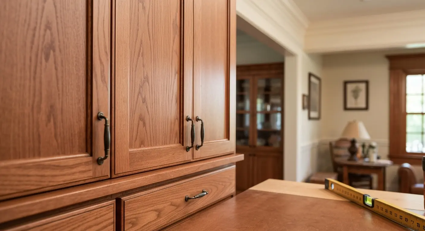 Character and design in custom cabinetry