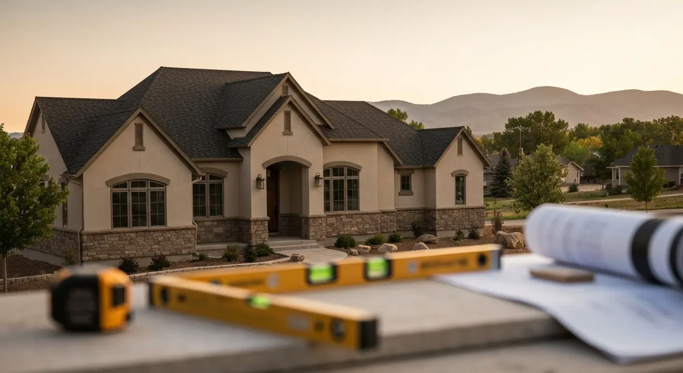 Custom home construction in Berthoud