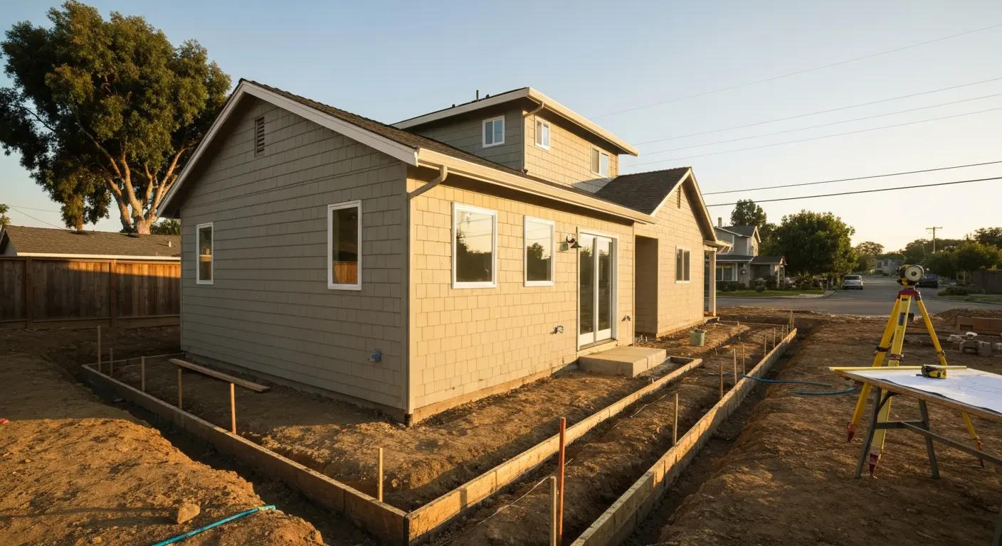 ADU construction example