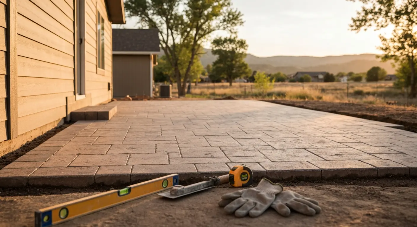 Patio construction