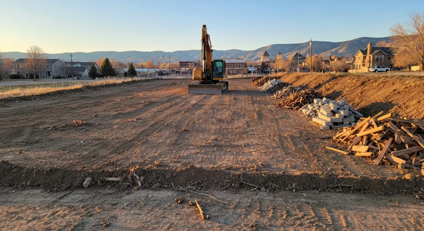 Land clearing equipment