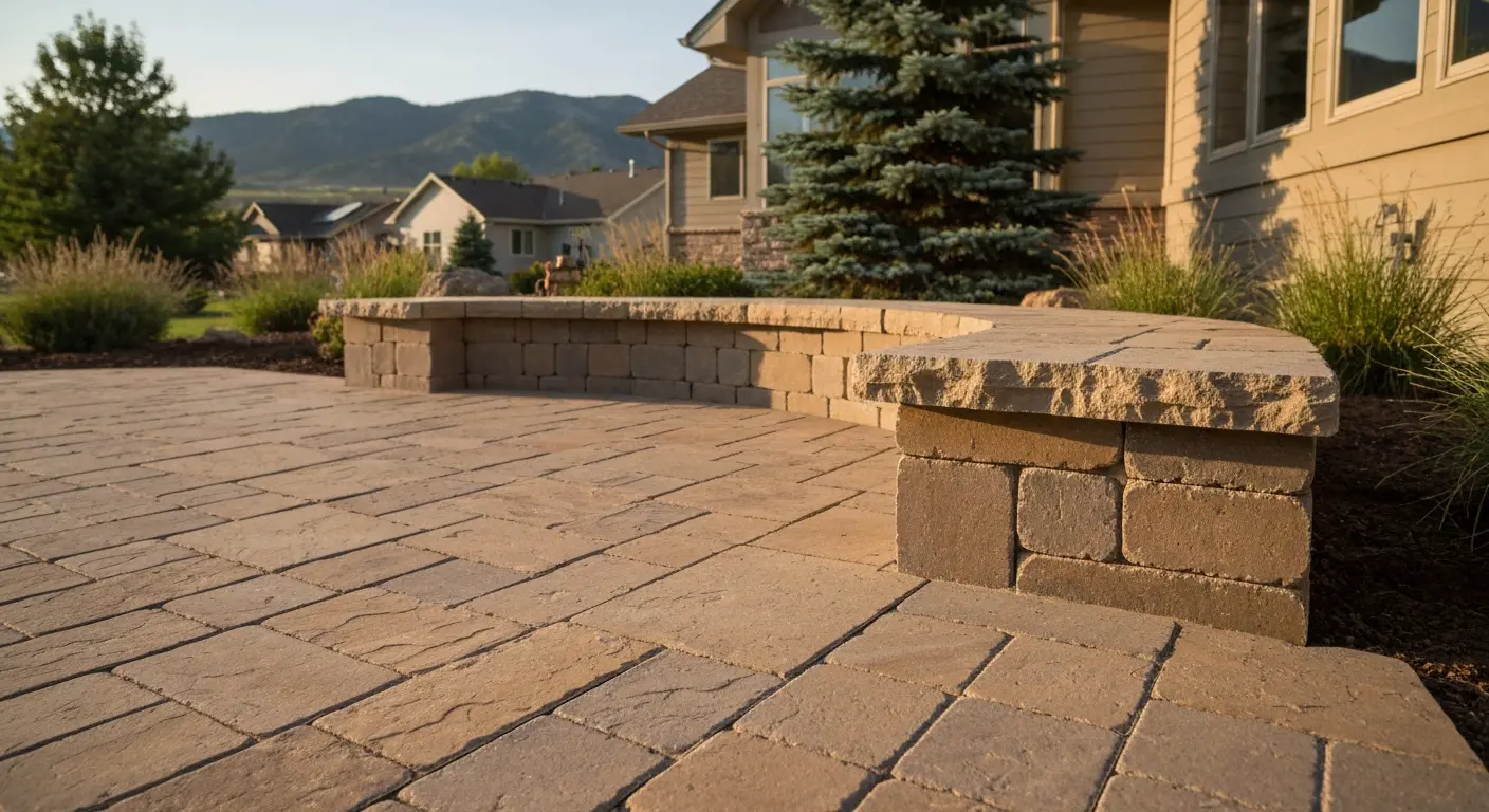 Patio outdoor living space
