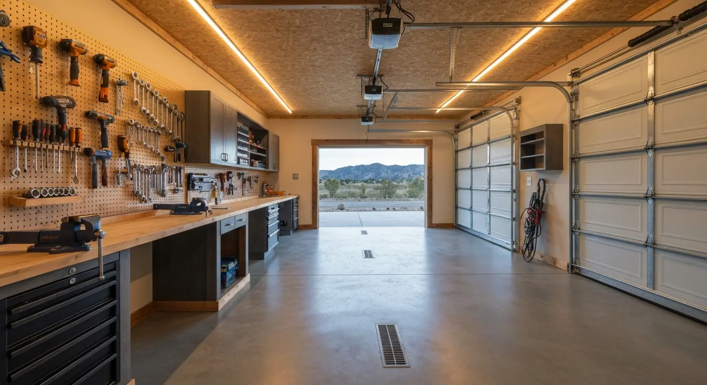 Custom garage in Fort Collins