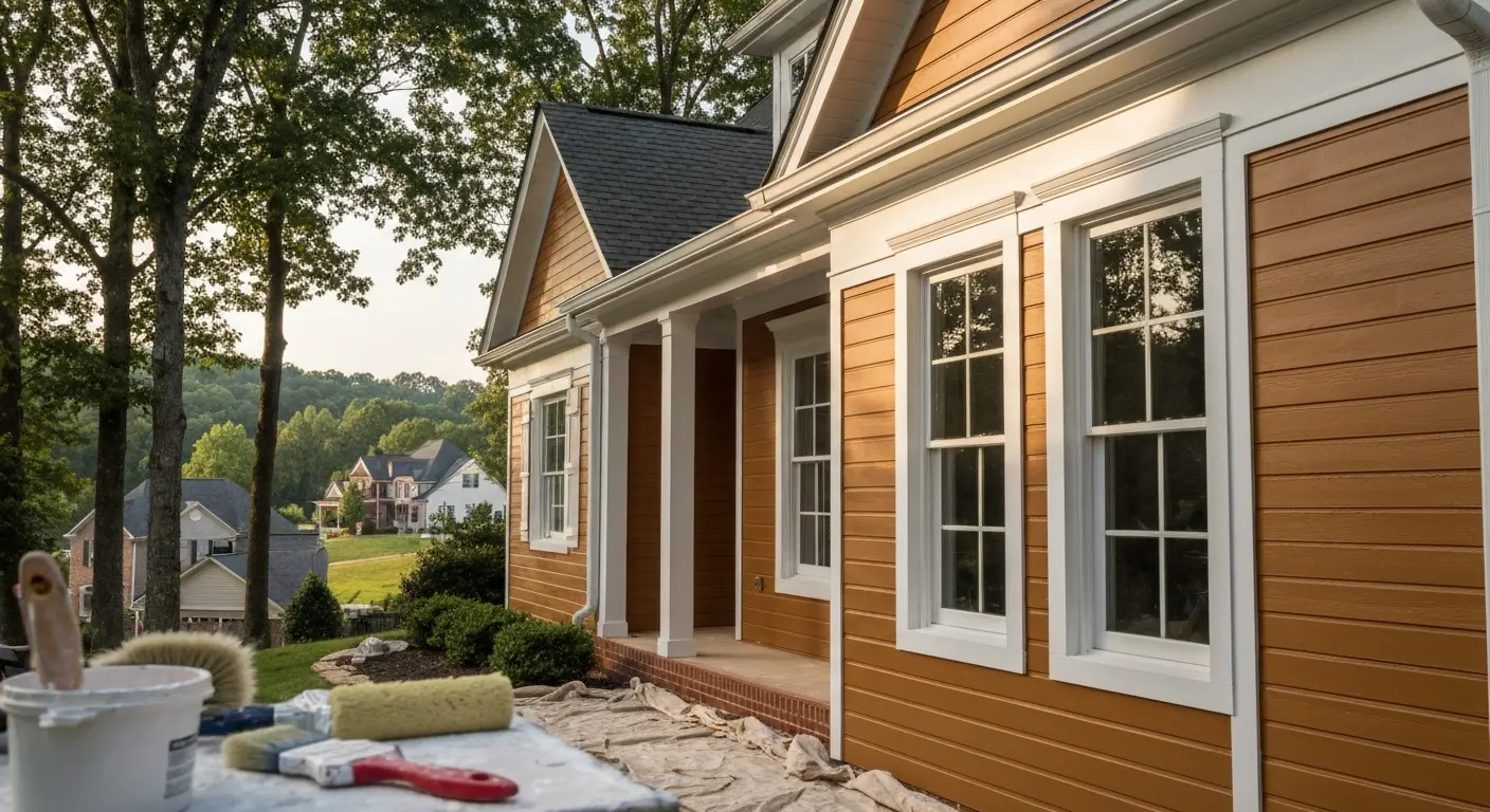 Exterior painting service