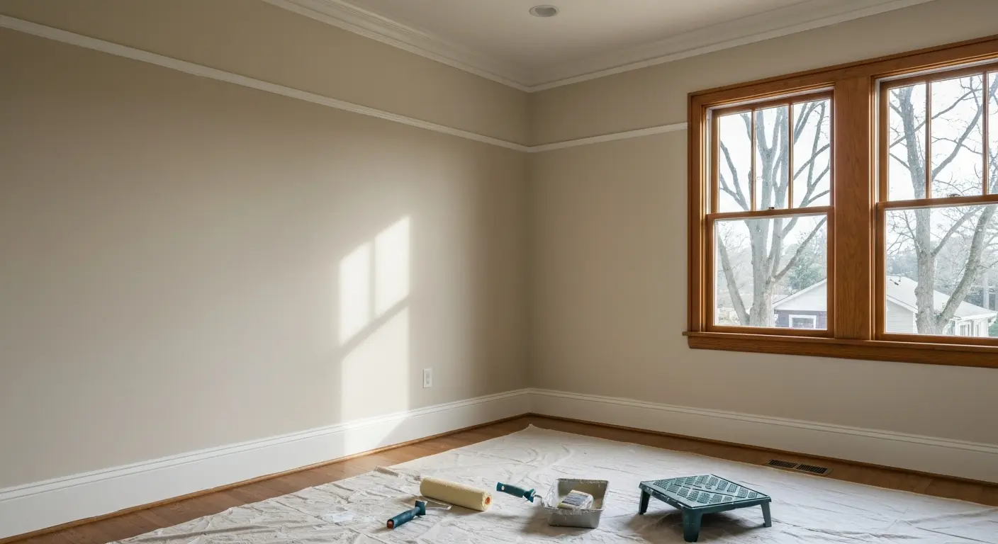 Interior painting project