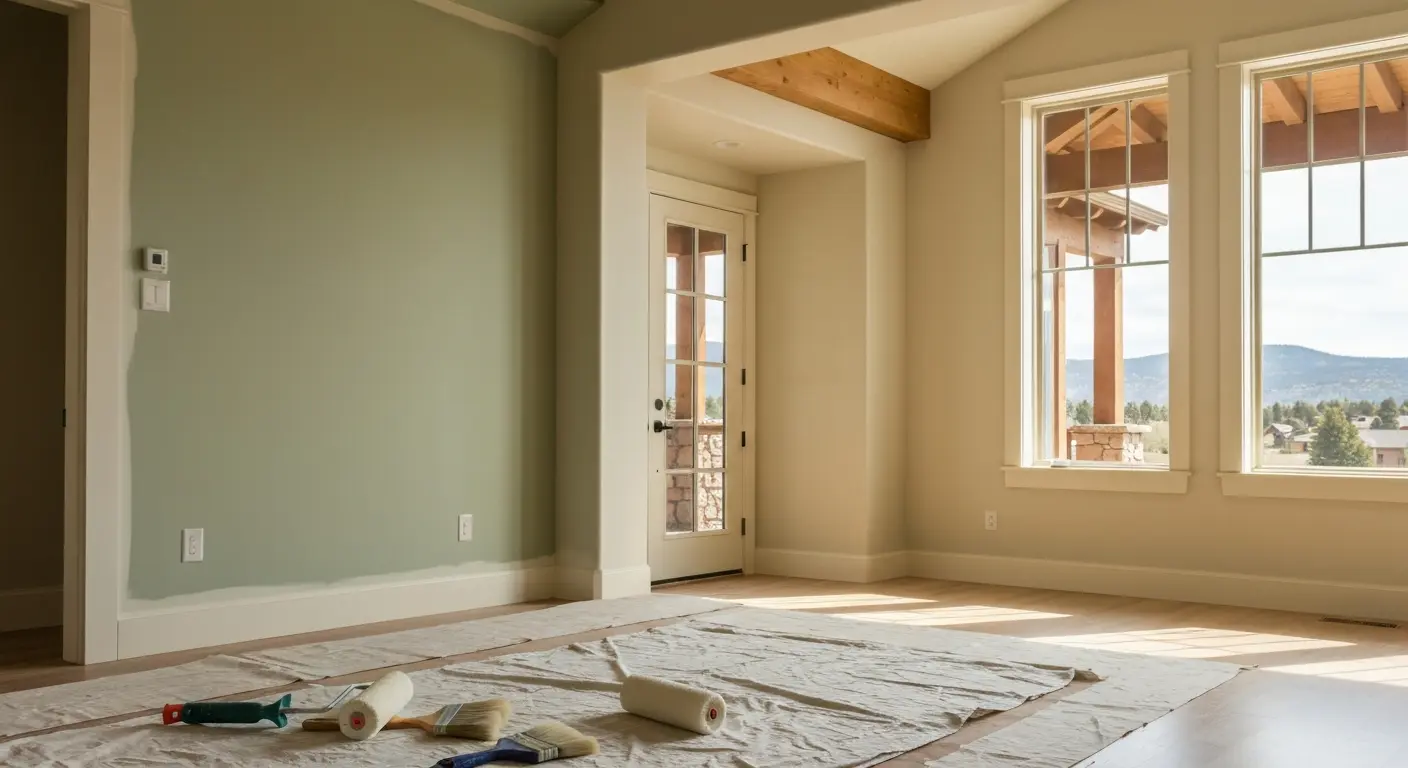 Interior painting project