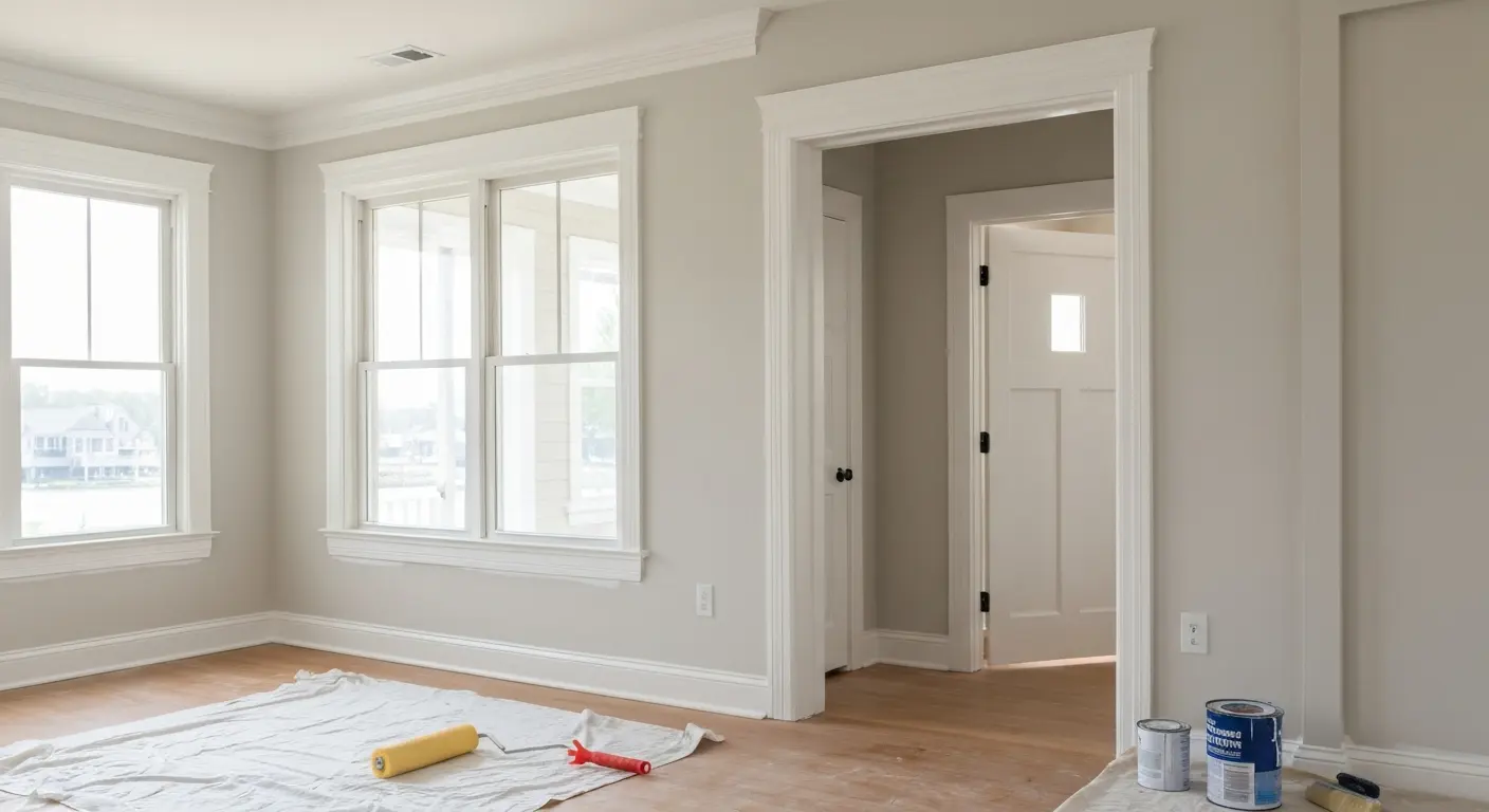 Interior painting in Louisville TN home