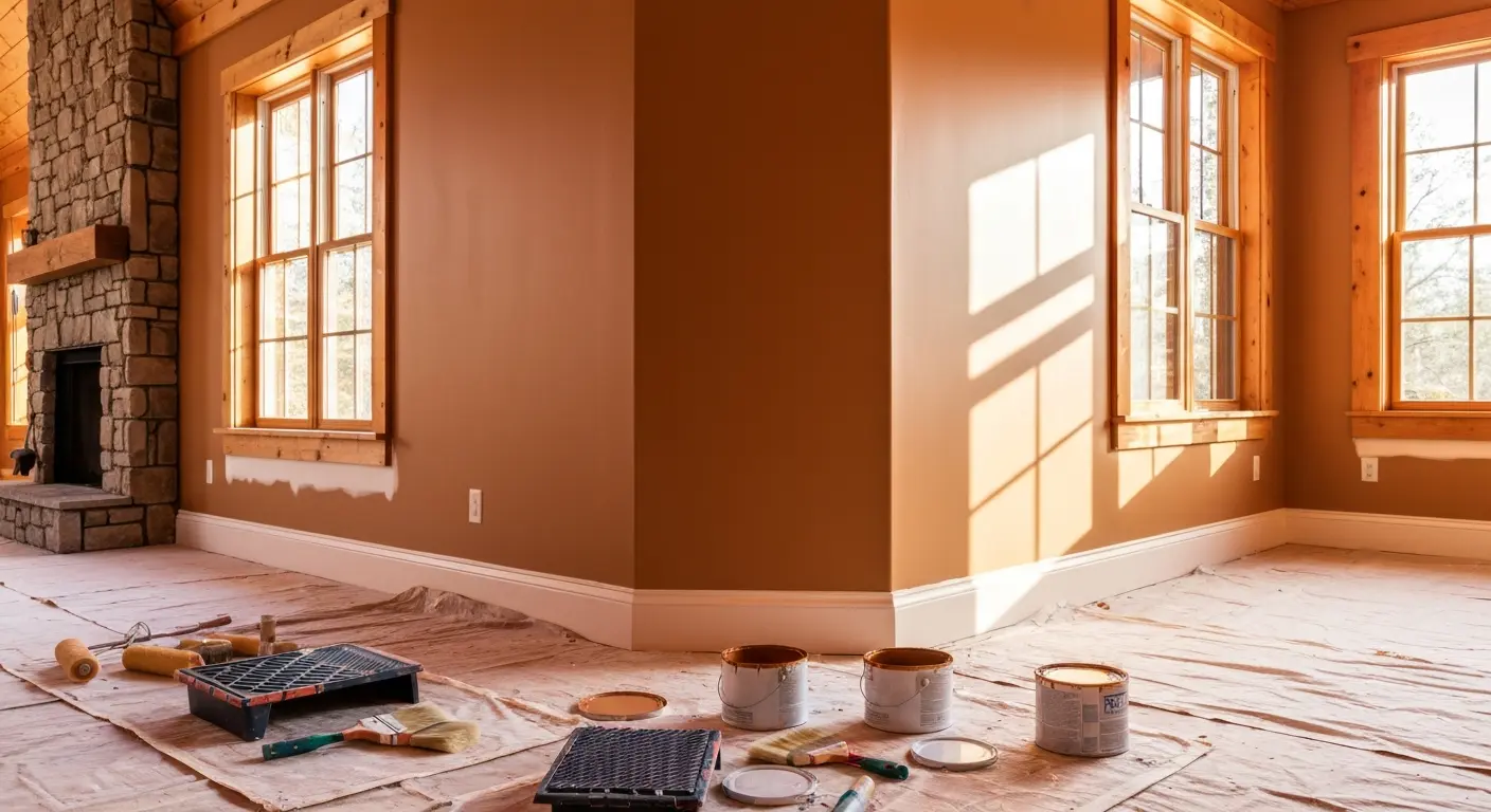 Interior painting project