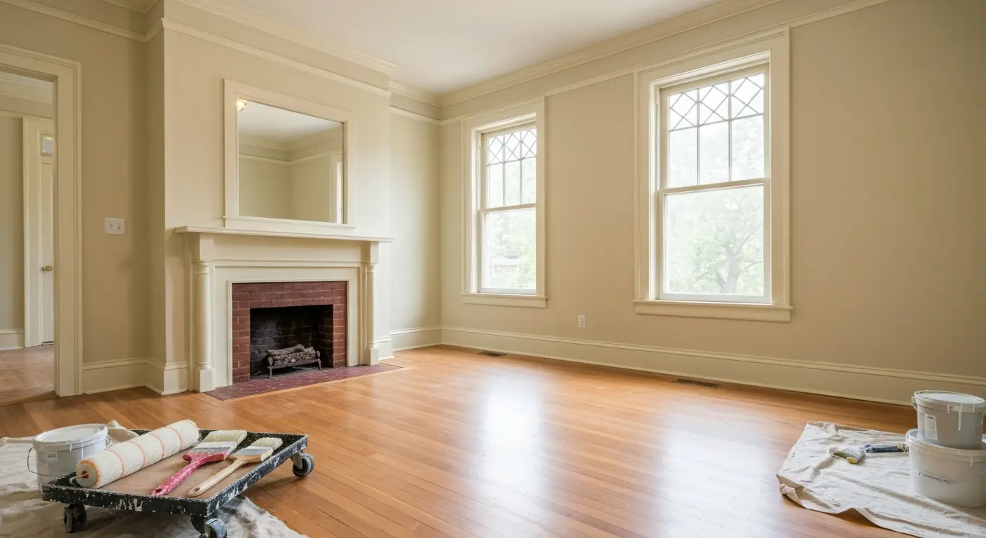 Interior painting project