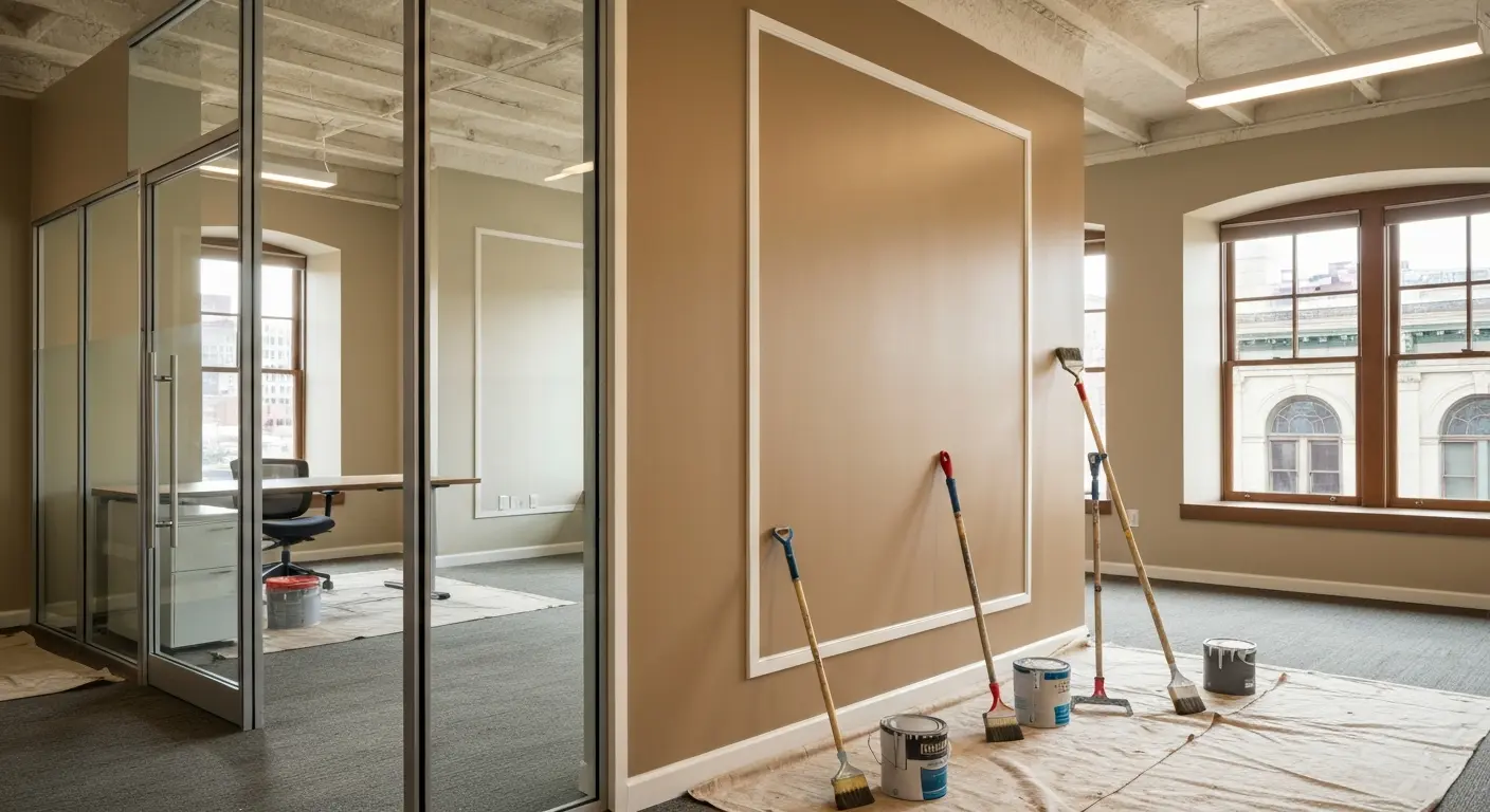 Commercial interior painting