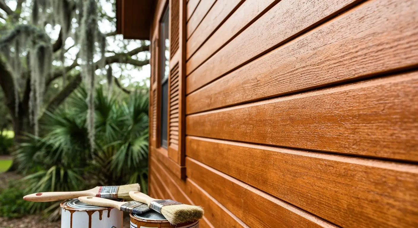 Exterior painting project