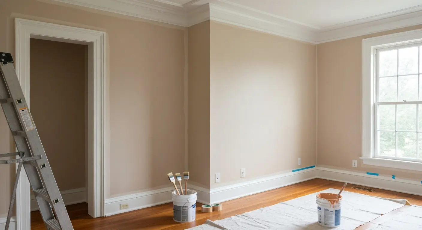 Interior painting project