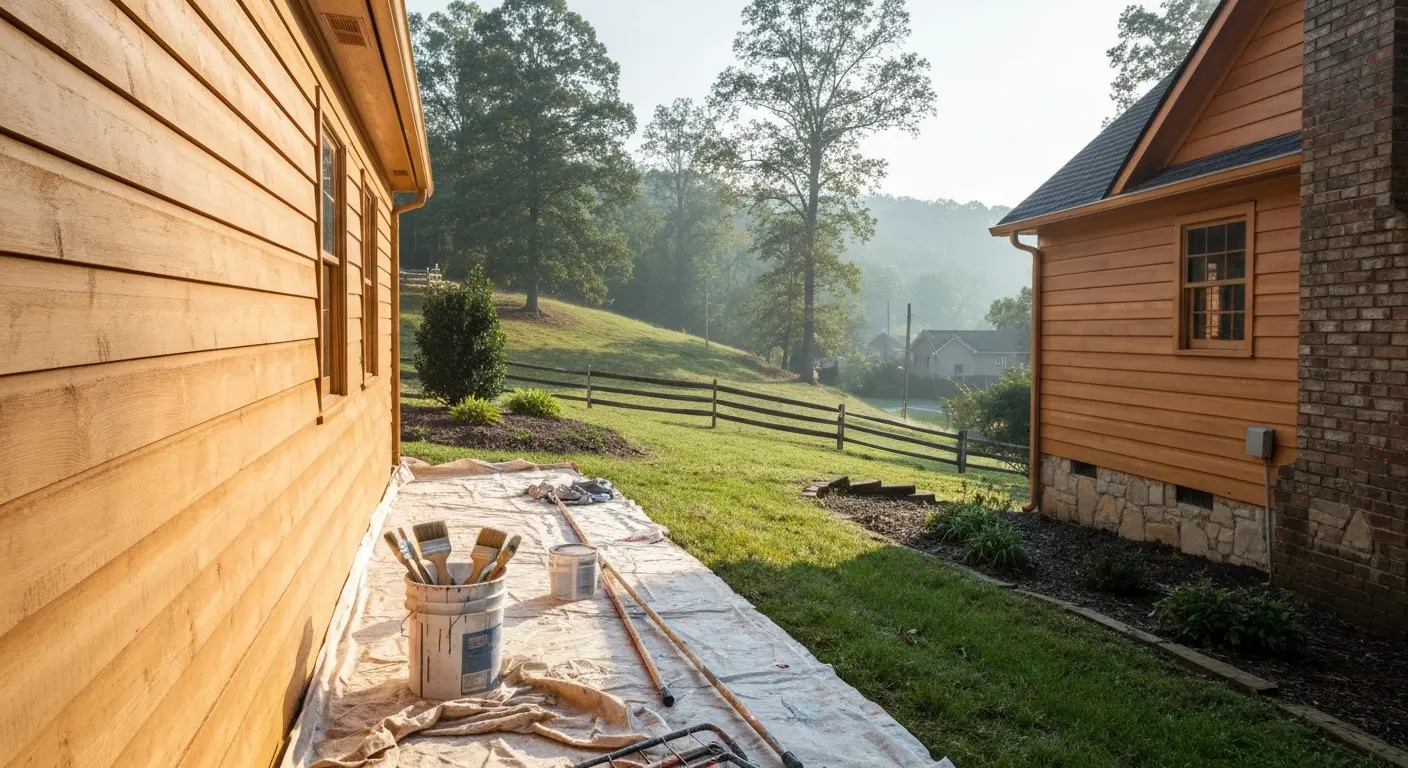 Exterior painting project