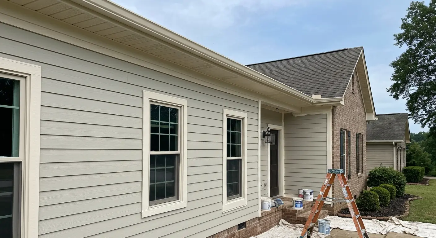 Exterior house painting in Powell