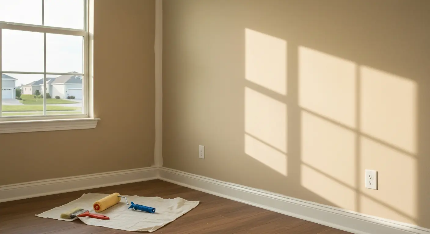 Interior painting project
