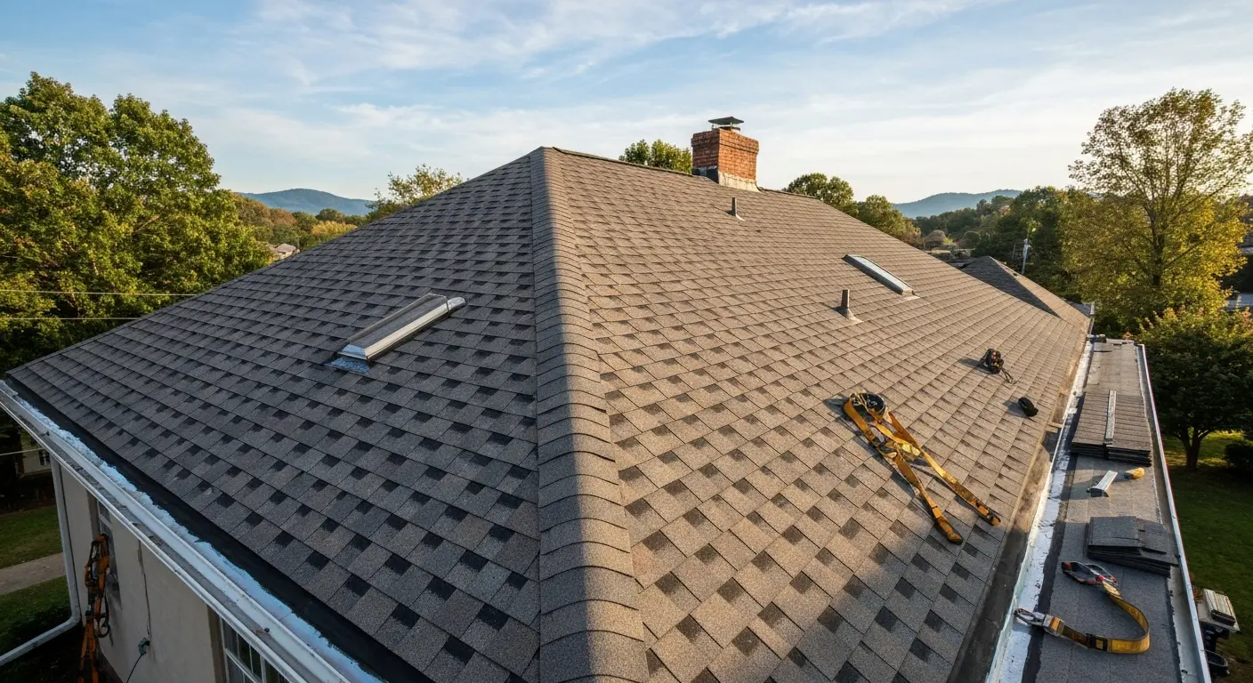 Roof replacement project