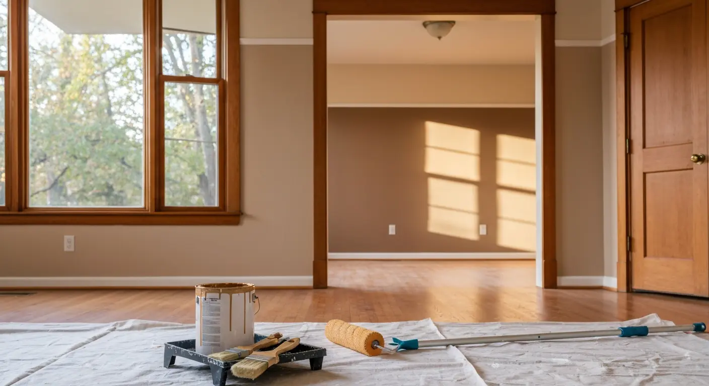 Interior painting project