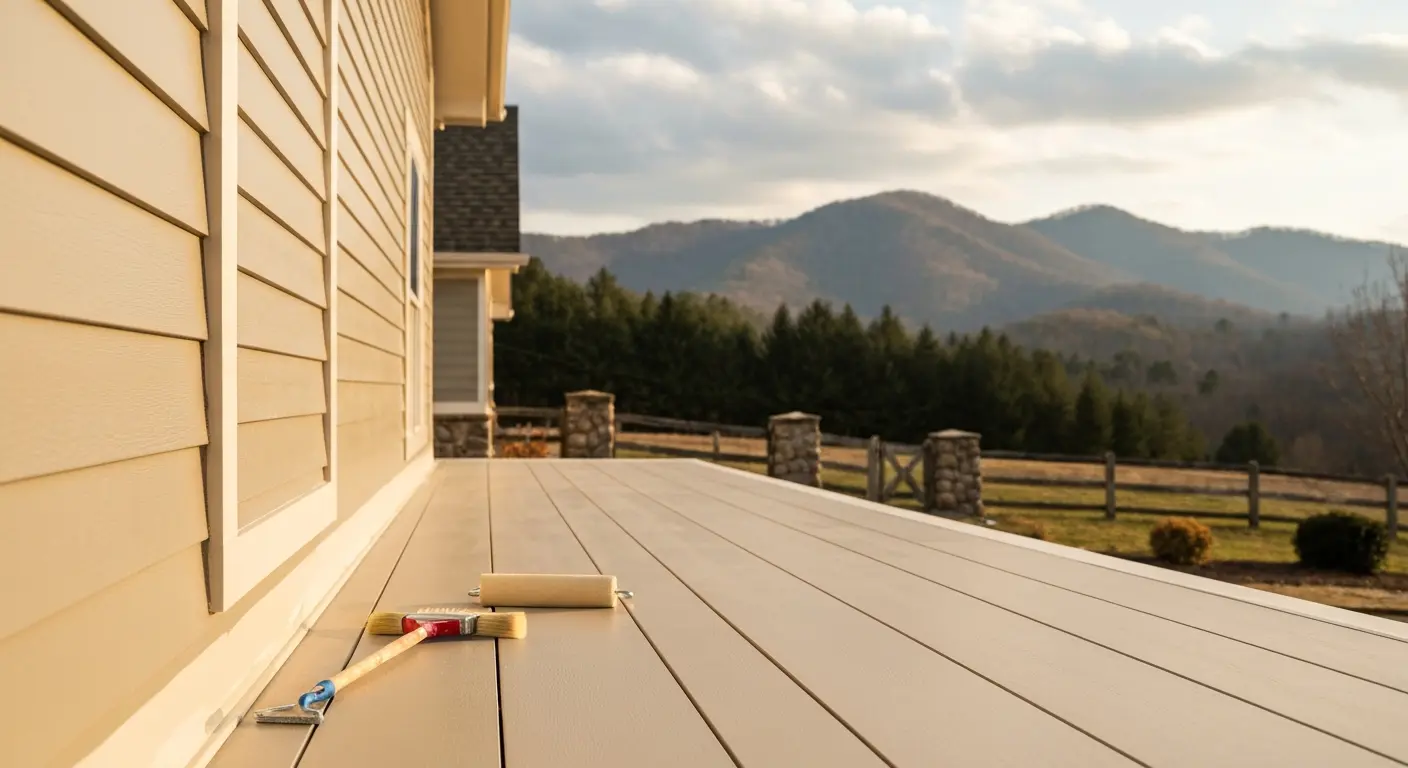 Exterior painting project