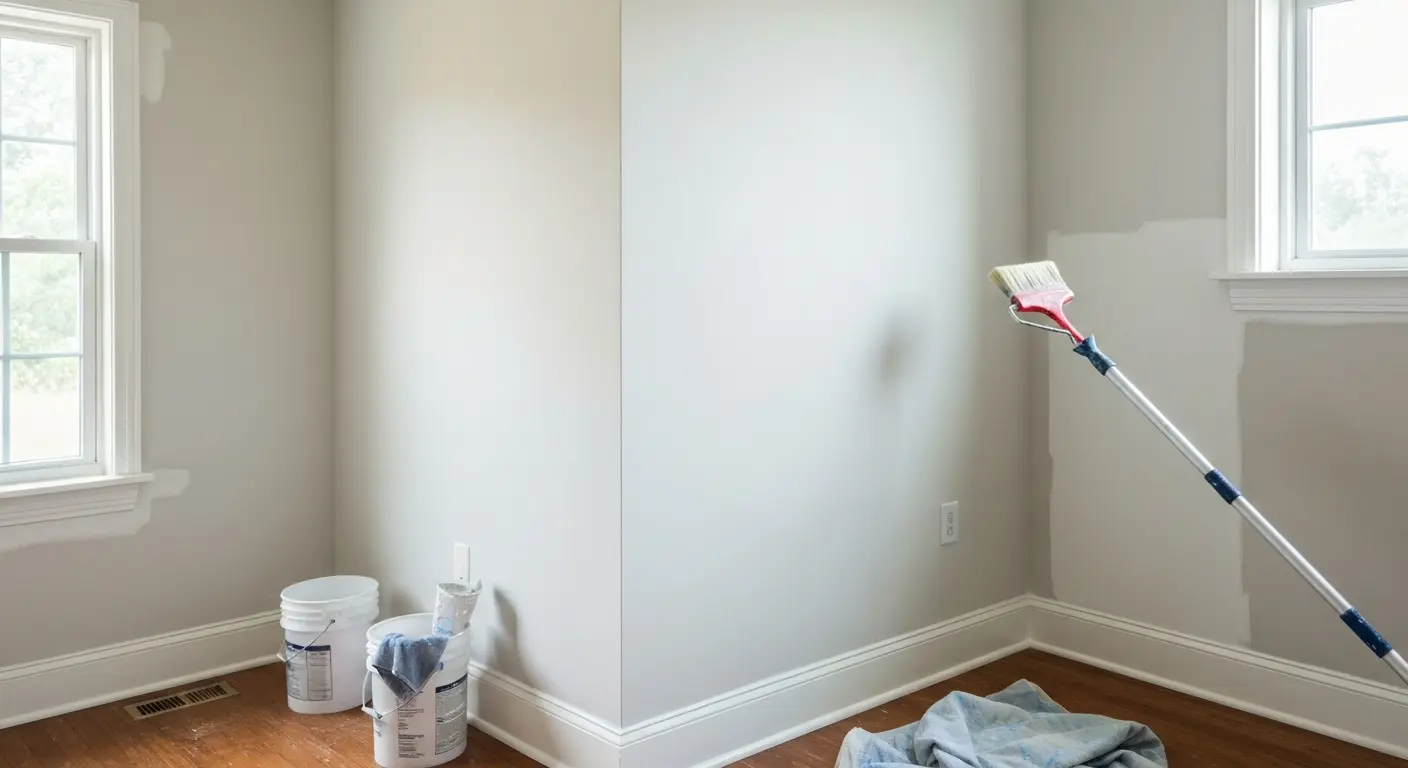 Interior painting in Powell home