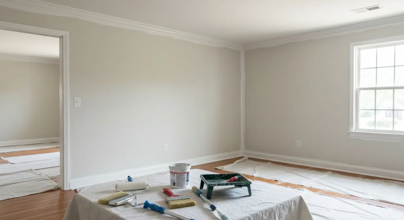 Interior painting project