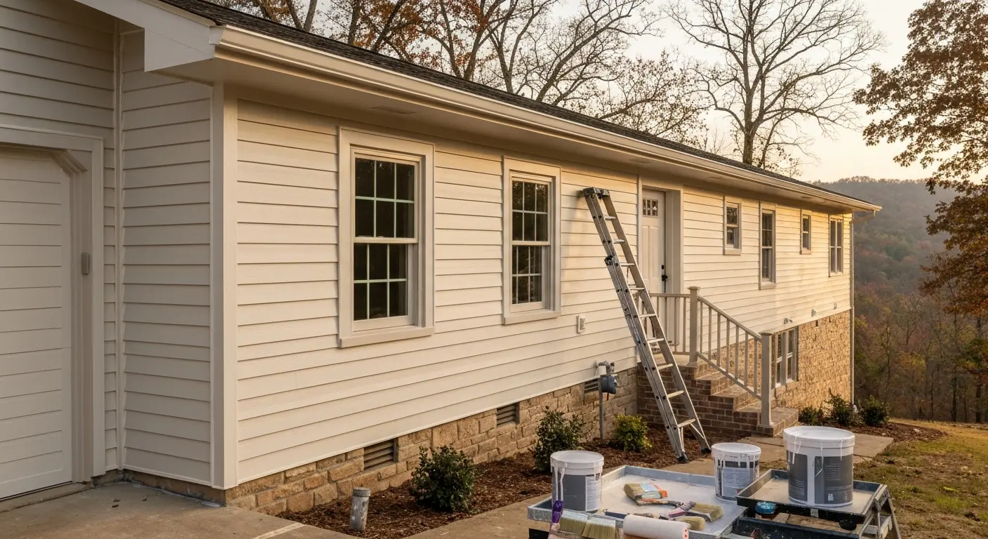 Exterior home painting