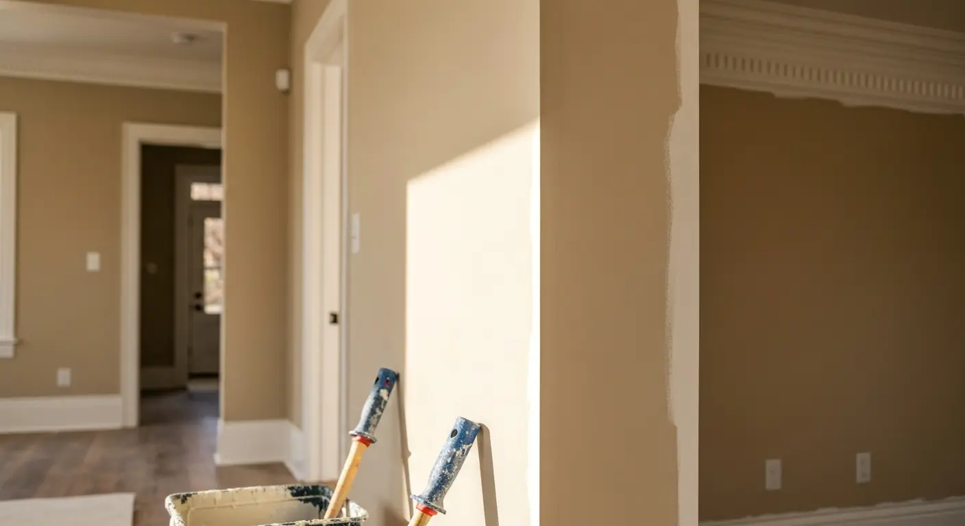 Interior painting project
