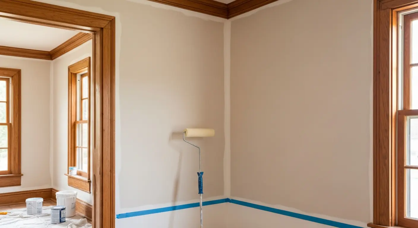 Interior painting project