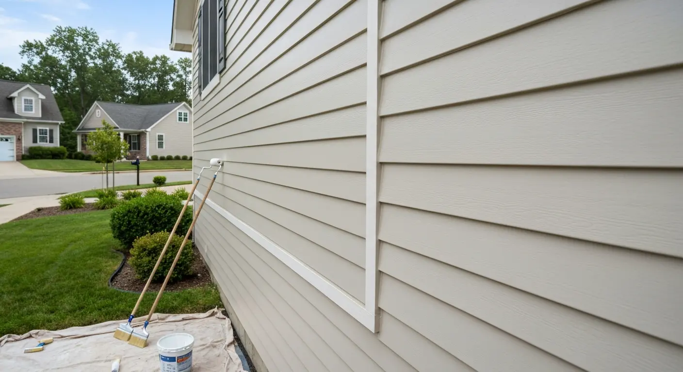 Exterior painting project