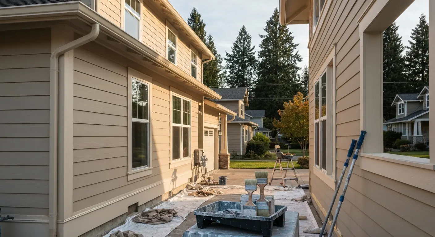 Exterior painting service