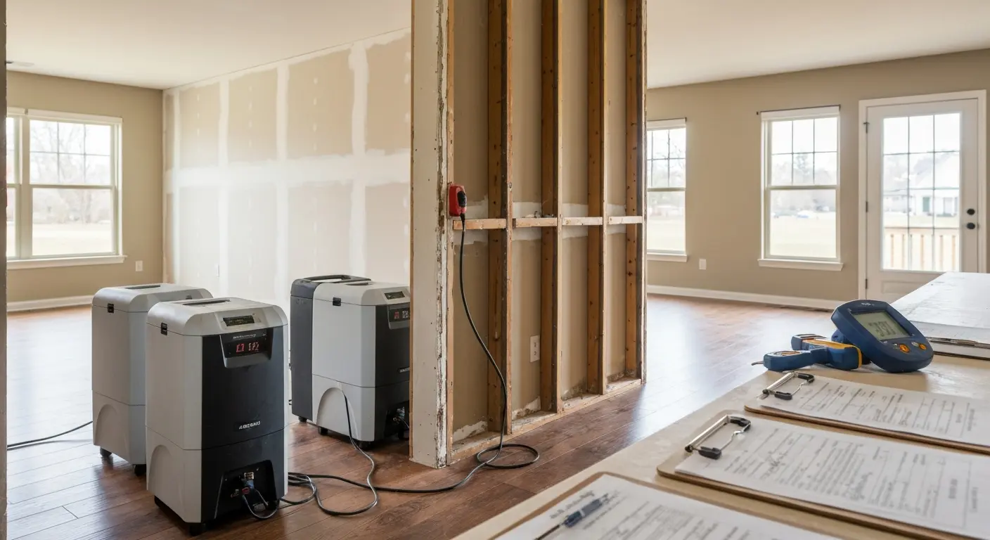 Water damage restoration