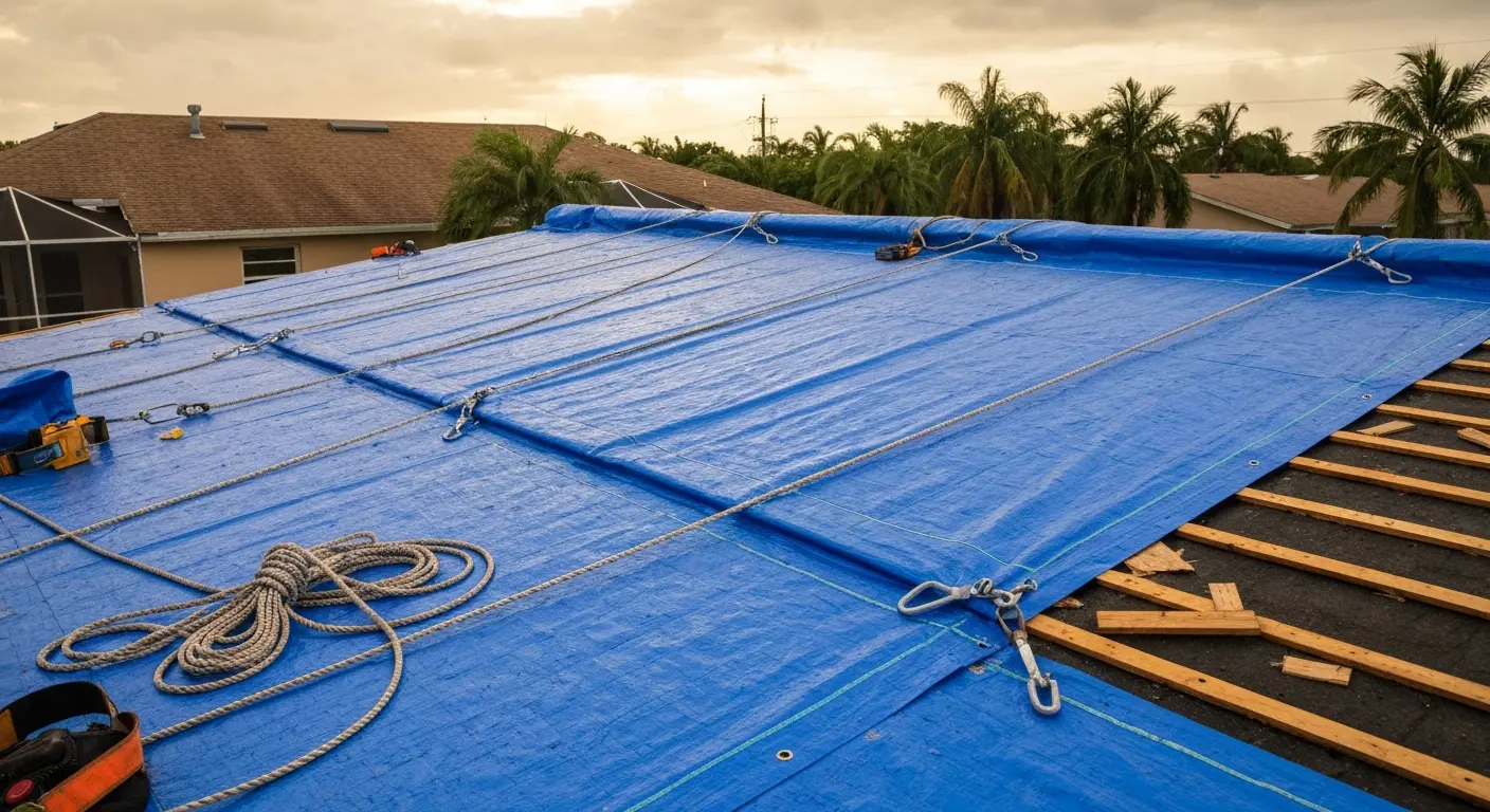 Emergency roof repair