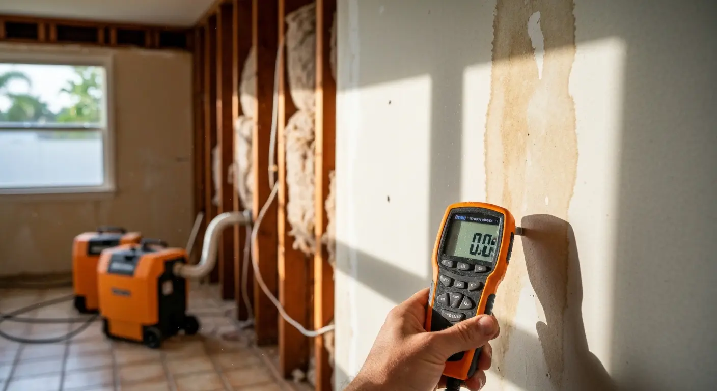 Water damage assessment