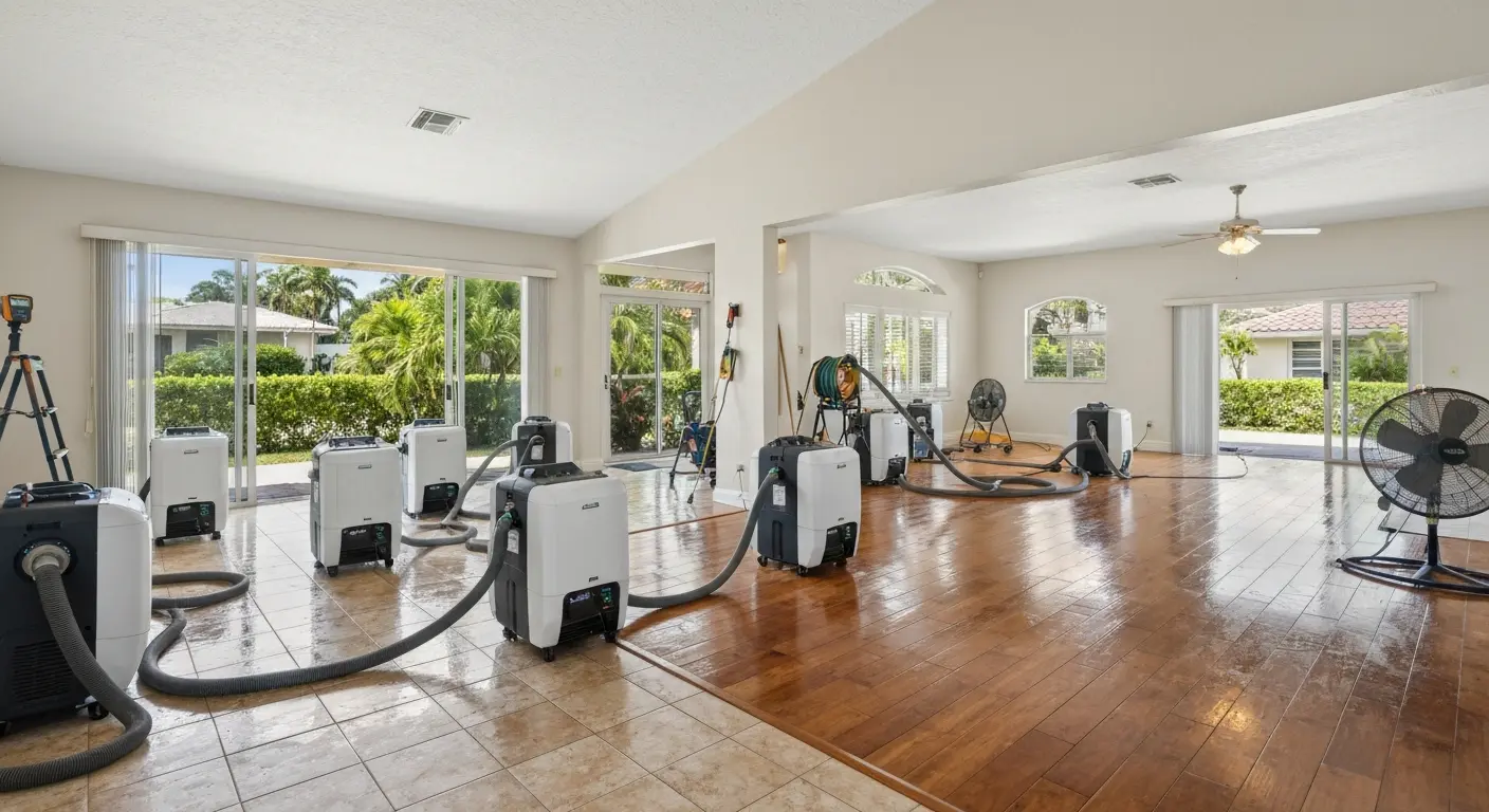 Water damage restoration