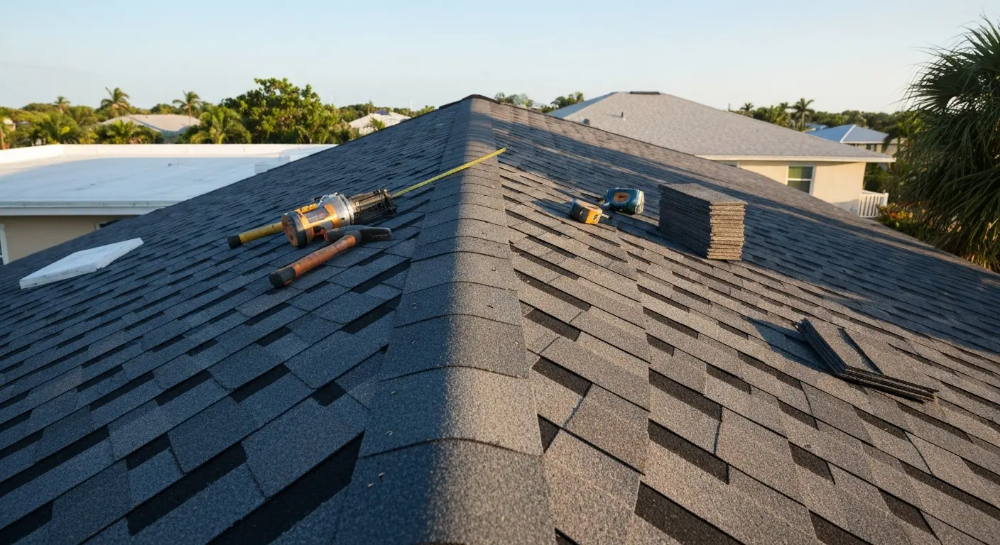 New roof installation Deerfield Beach