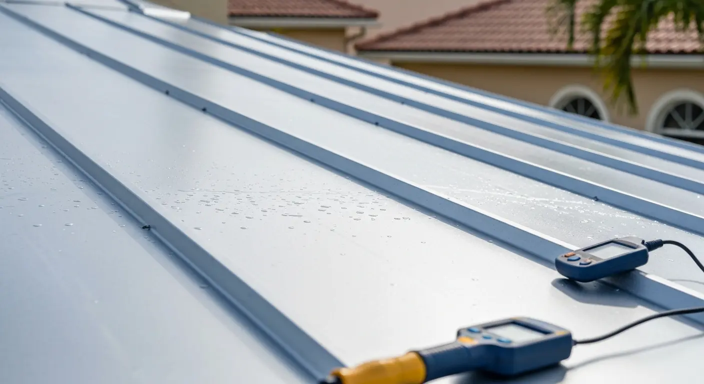 Metal roof maintenance