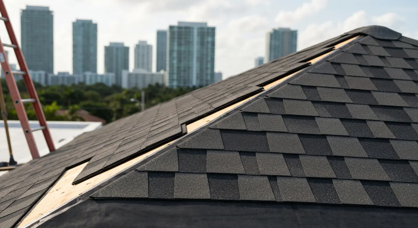 Roof repair in Brickell, Miami